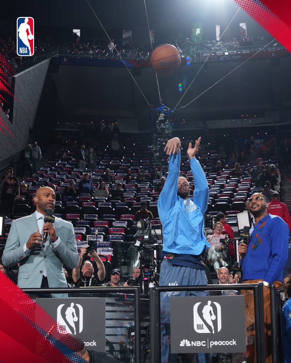 NBAMEX's tweet image. 🤩 ¡El #NBAAllStar estudio lleno de momentos increíbles! … ¿Cuál fue tu momento favorito? 👀⭐️🏀