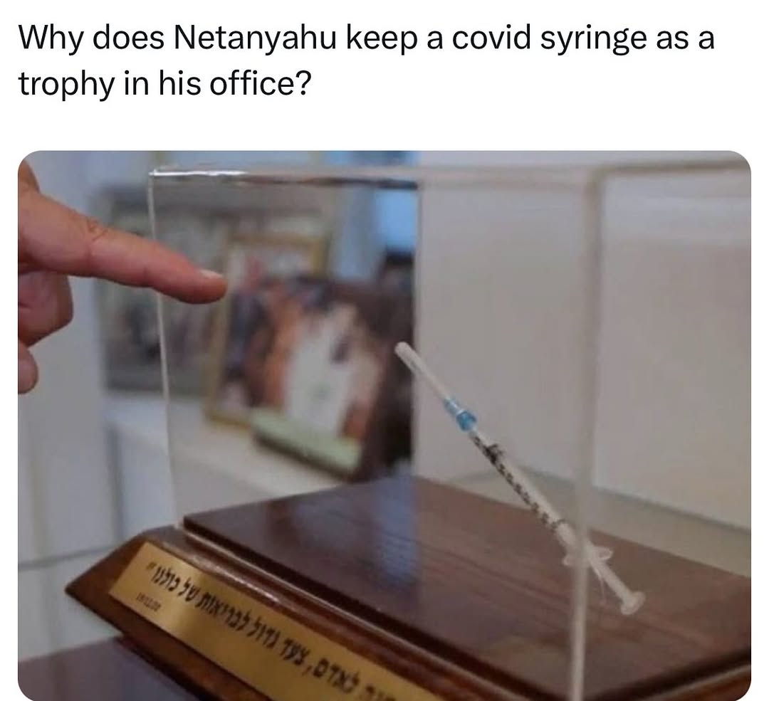 Because COVID is one of his achievements