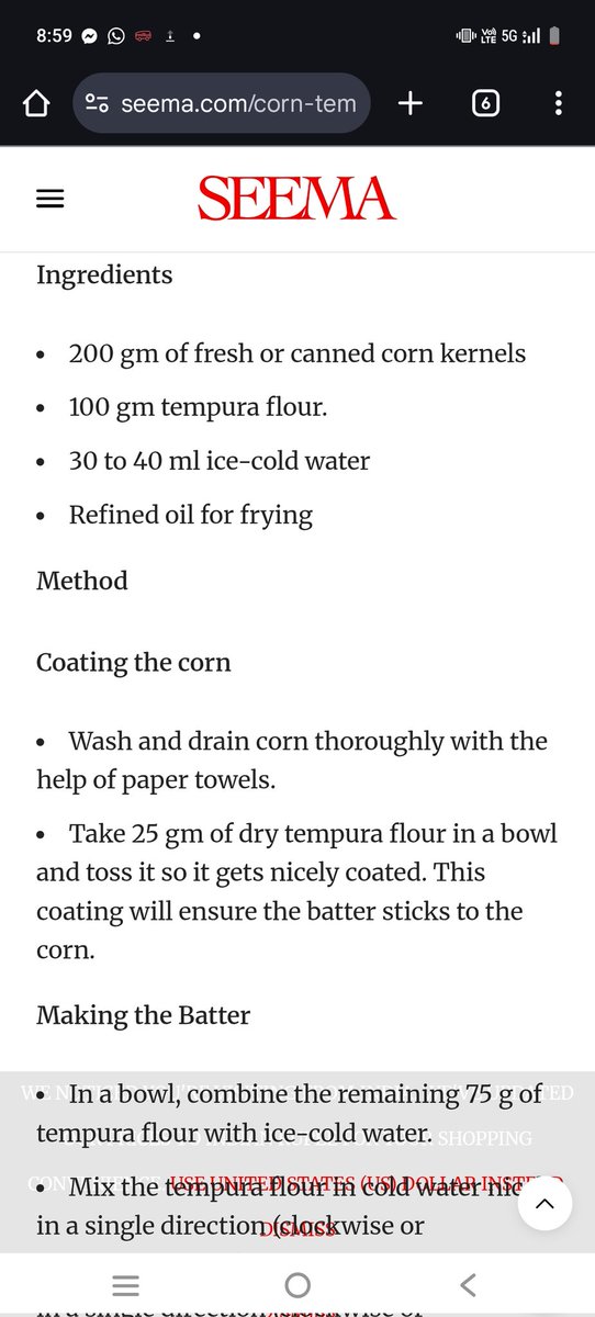 chefgautamkumar's tweet photo. Recipe for Corn Tempura with Katsu Curry featured in Seema magazine. Thanks to @bindugopalrao #recipe #corntempura #seemamagazine #chefgautamkumar #japanese 

https://t.co/ODZ6g7h2uq https://t.co/IRjVZElq8I