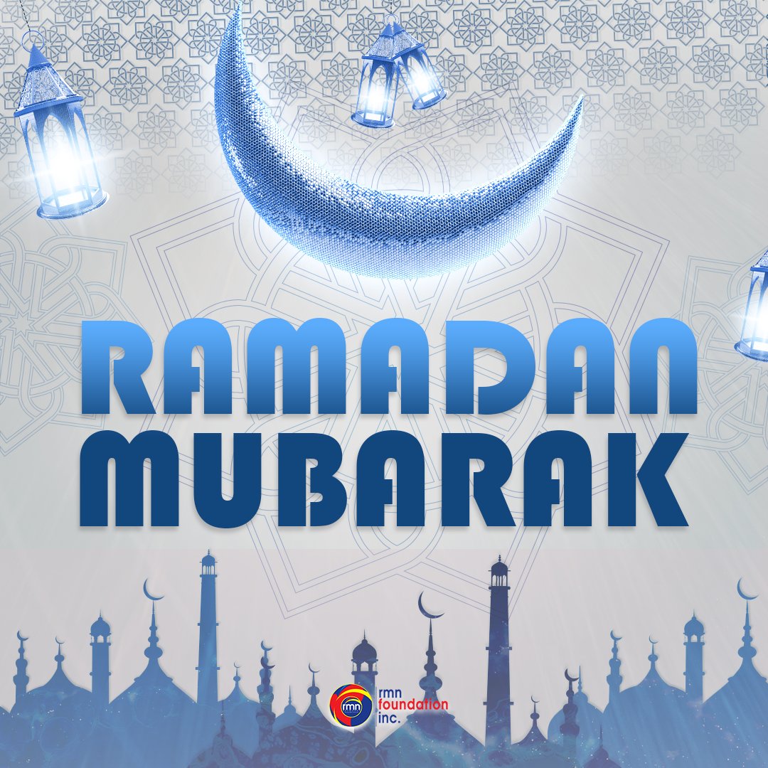 RMNFoundationPH's tweet photo. The RMN Foundation Inc. joins our Muslim brothers and sisters in the solemn observance of the Holy Month of Ramadan. 🌙✨

May this sacred season of fasting, prayer, and reflection bring peace, clarity, and abundant blessings to every home and community.

Ramadan Mubarak! https://t.co/uHsjP8lXdm