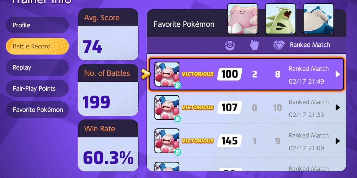 TrevoirTv's tweet photo. The new item (Vanguard Bell) on Mr. Mime is really strong. 🔔

• I didn’t crash once during a match but I definitely lagged a lot. I did still crash while scrolling through the menu.
• Matchmaking is still horrible (Less people are playing so it can’t be helped)
• Legend feels like the new 1600

Masters✅
World Ranked✅
Sticker✅
Legend✅
#PokemonUNITE