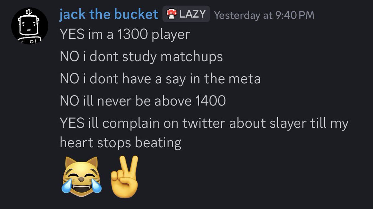 jack the bucket tweet media