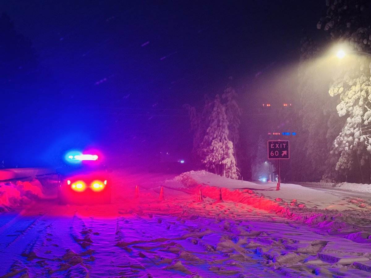 🚨 Conditions on Hwy 50 have not improved. We’re responding to calls across the western slope of El Dorado County, and this will be a long night.

If you don’t need to travel, please avoid the area. Slow down and give emergency crews space to work.

📸 Thank you, Sergeant Wells.
