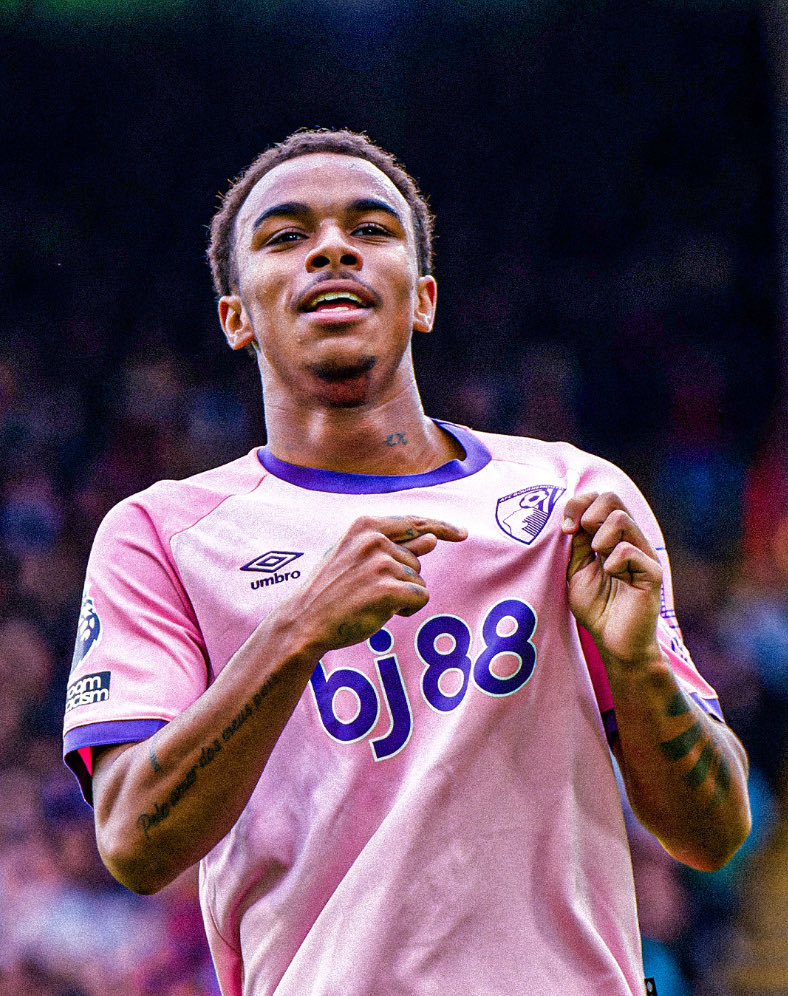 thfc_T_news's tweet image. 🚨⚪️: Tottenham are showing a keen interest in Bournemouth attacker Eli Junior Kroupi. 🇫🇷👀

- The teenager has enjoyed a breakout campaign in England, contributing 8 Premier League goals in his debut campaign.

Source: @FootyInsider247