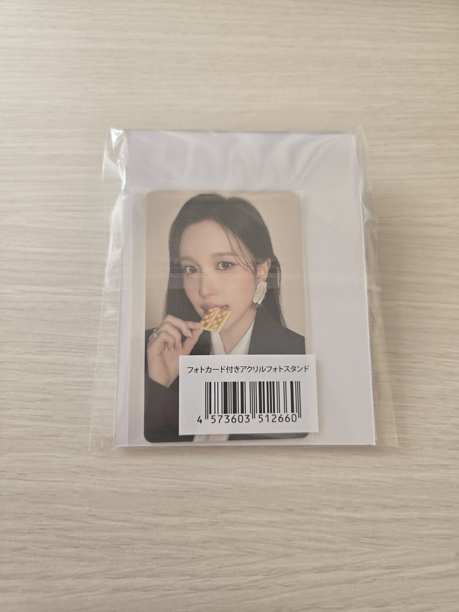 sumi14__'s tweet photo. MISAMO JYP特典 トレカ アクリルフォトスタンド交換

譲 ミナ
求 同種サナ

中身のトレカのみ交換希望の方は事前にお知らせください
郵送交換のみになります
お気軽にお声がけ下さい

 #TWICE交換 https://t.co/SPQhy1OXSM