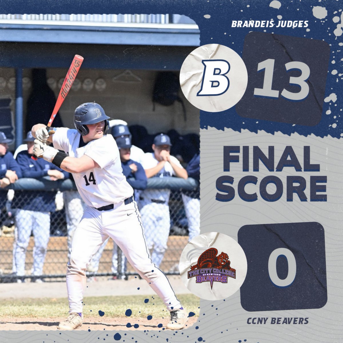 Brandeis Athletics tweet media