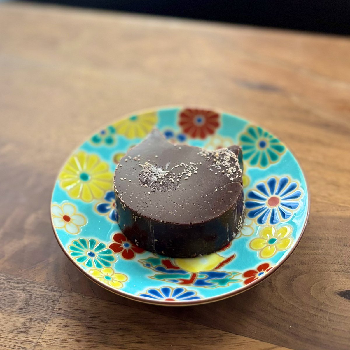 今日は🐈‍⬛🍫😋