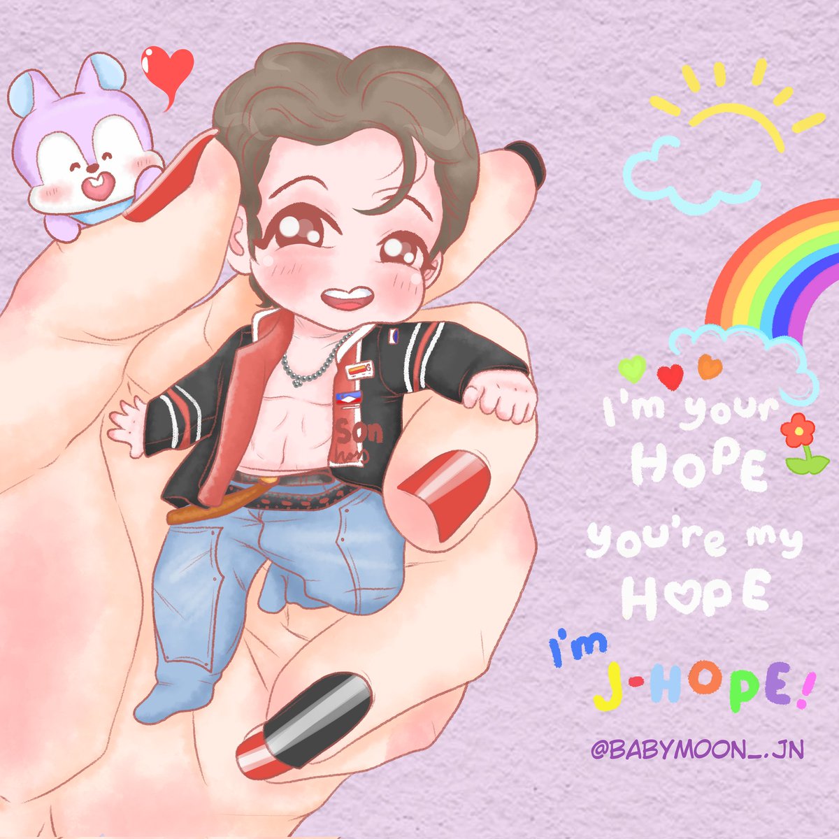 Happy Birthday Sunshine! 🥳☀️
#HappyBirthdayJhope #HappyJhopeDay #Jhope #BTS #DigitalArt #ARMY <a href="/bts_bighit/">BTS_official</a> <a href="/BTS_twt/">방탄소년단</a>