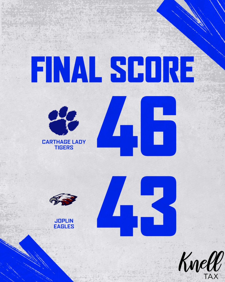 Carthage Lady Tigers BB tweet media