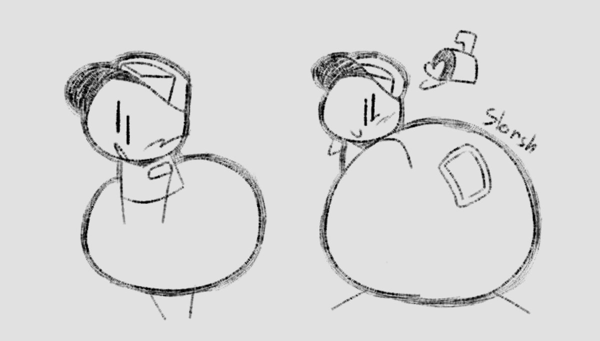 knightmareneigh's tweet image. Mailza, the fat butt mailman