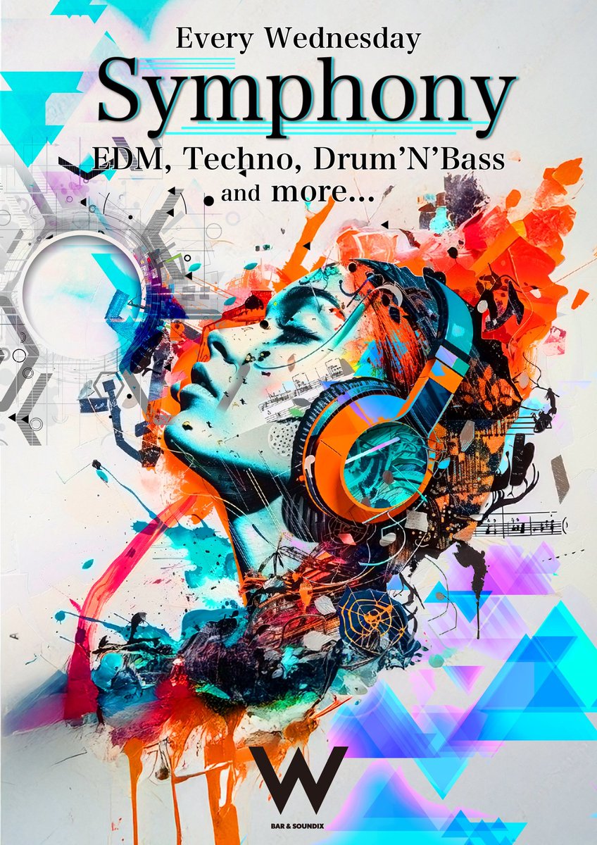 w_052's tweet photo. 毎週水曜は「Symphony」❗️
EDM、Techno、Drum'N'Bassを中心にガッツリ盛り上げていきます🔥

WinterFair開催中⛄
終日女性無料🧔‍♀️
さらに22時までに来店は+1D🥤

【お得情報】
🉐Web Couponでお得に入場できます♪
🉐水木限定のお得なVIP平日割が新登場🍾
🉐ラストまでWで遊んだお客様はSに無料ご招待 https://t.co/kfjXriY2M2