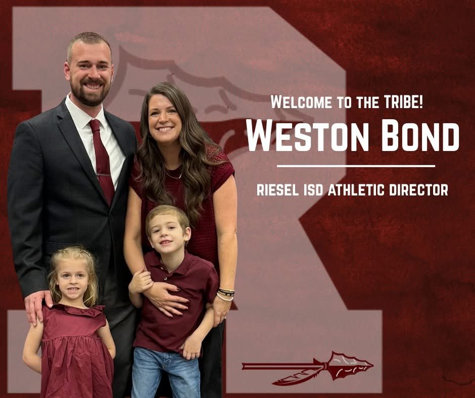 Unbelievably blessed to represent the Riesel community as their Athletic Director and Head Football Coach! Excited to get to work and build something special together!
