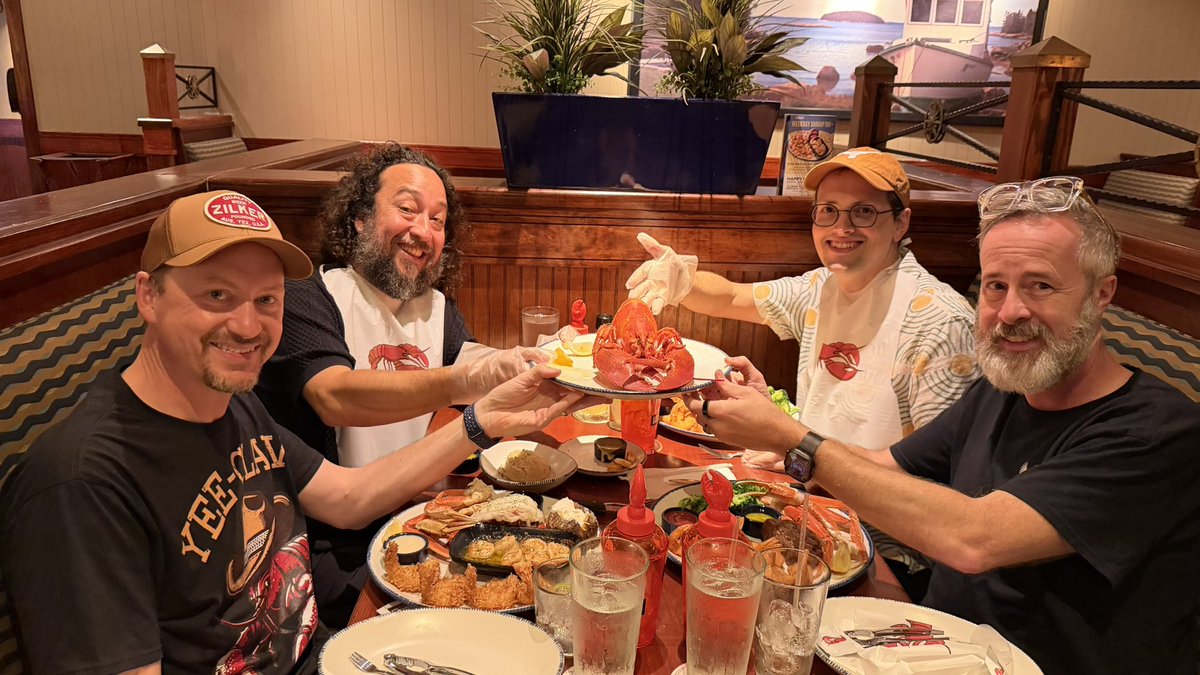 Great time tonight with <a href="/youens/">Justin Youens</a>, <a href="/tonylongname/">dood</a>, and <a href="/minero/">Minero</a> plotting the next <a href="/ClawstinTX/">clawstin</a>.

All I can say is that we have some awesome surprises in store. 

Details soon!