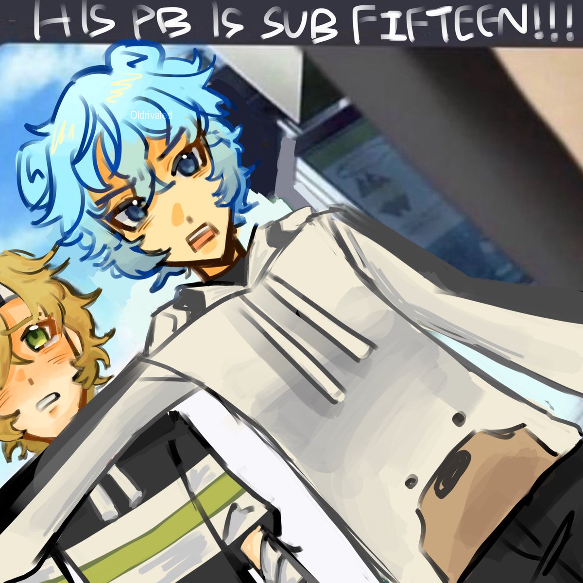 Congrats on sub15 evbo u da real hydrogen bomb #Evbofanart #infumefanart