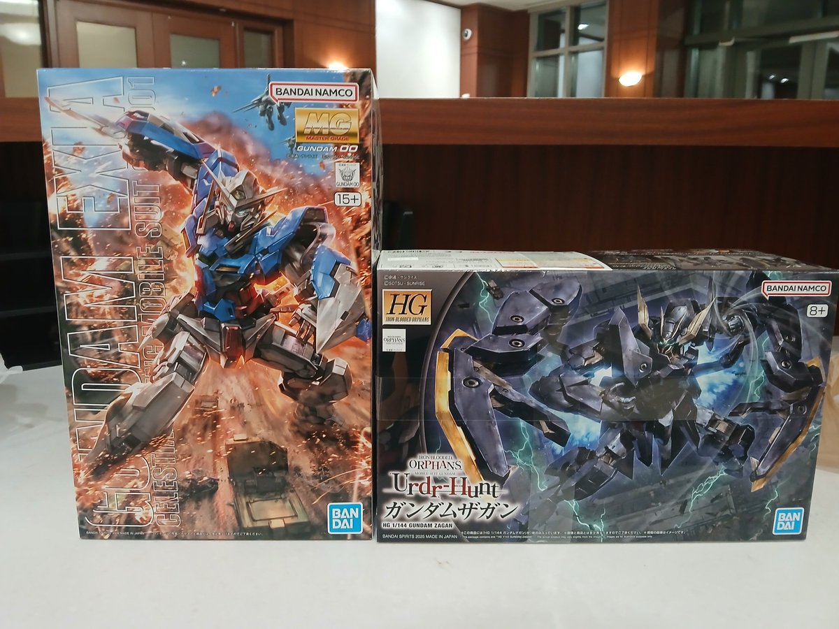 New gunpla added to the backlog