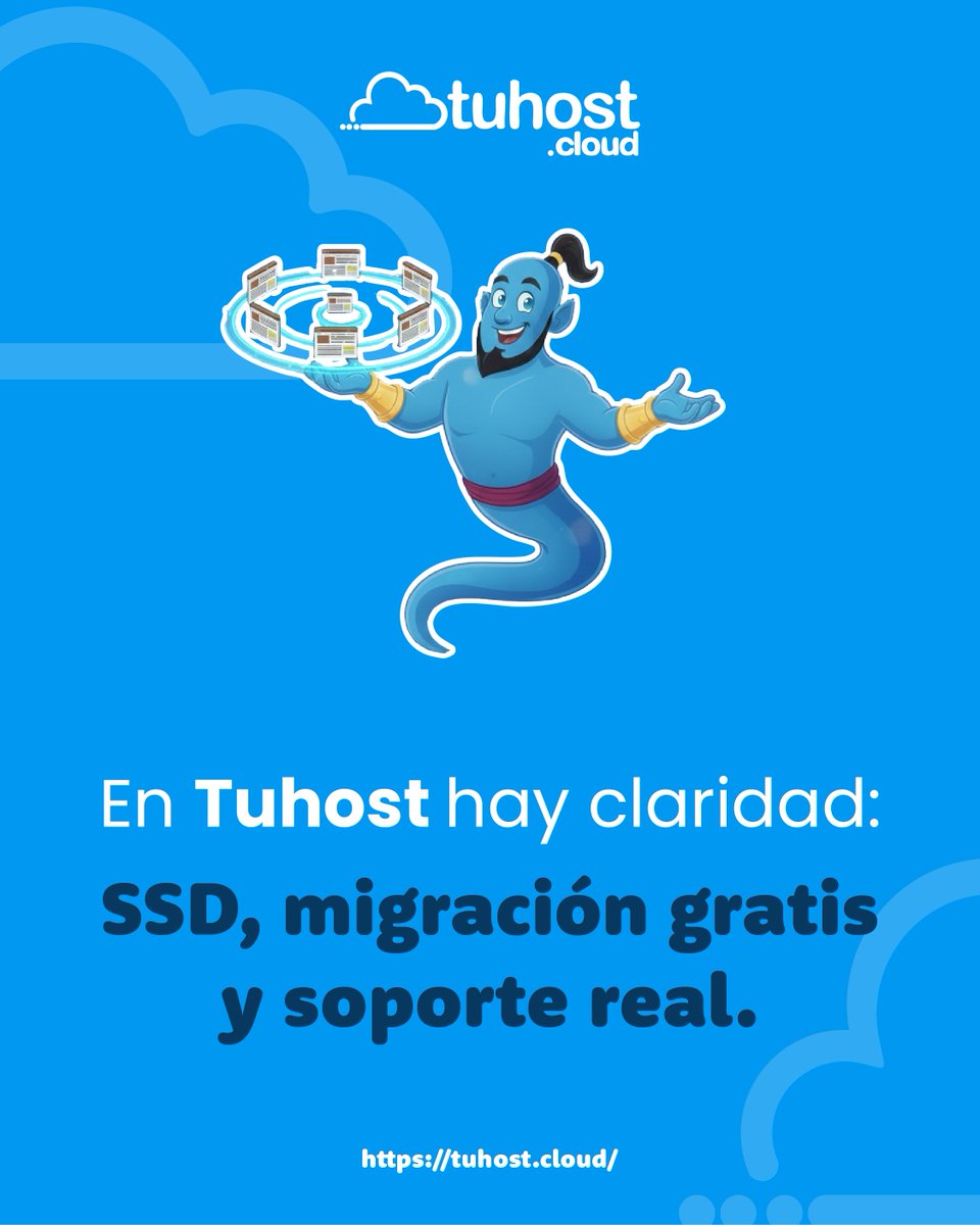 tuhost_cloud's tweet photo. Elegir bien tu hosting marca la diferencia. En Tuhost no hay letras chiquitas 🧞‍♂️✨
👉 Cámbiate a un hosting que sí cumple
#TuhostVsOtros #HostingComparativo #WebHosting #Emprendedores https://t.co/PnE6JtEaNB