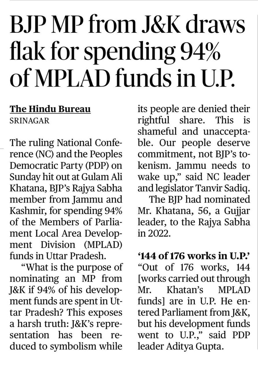 yasirrbhatt's tweet photo. @Rizwanpirpanjal @GulamAliKhatana @OmarAbdullah @RSSorg @narendramodi @AmitShah @JPNadda @NitinNabin @BJP4India @BJP4JnK @AshokKoul59 @tarunchughbjp @iamsatsharmaca @CM_JnK https://t.co/DGFMdVI09Q
