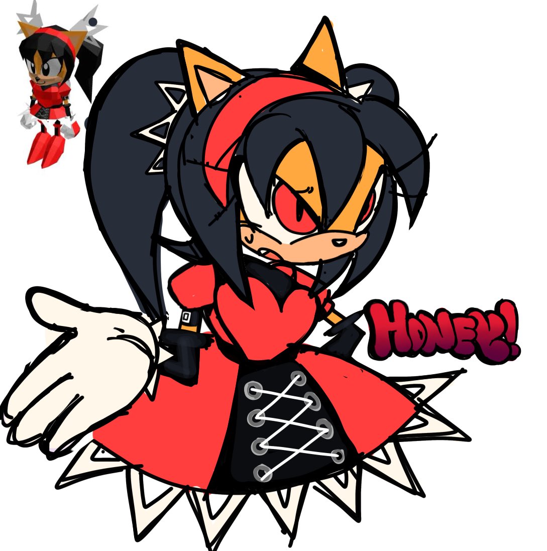 Honey the cat drawing that I liked