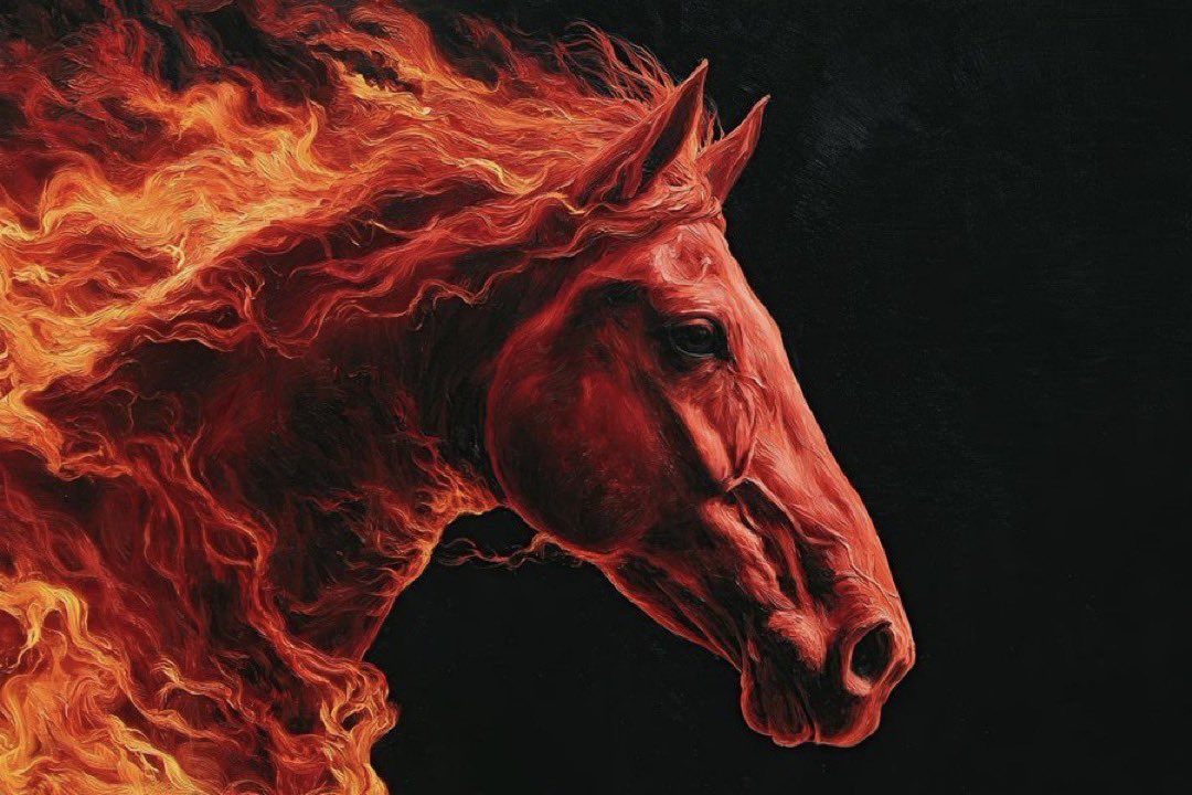 Fire horse year.
Freedom and passion.