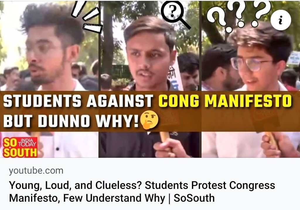 IndiaAwakened_'s tweet photo. Galgotia Univ. is not new to controversy Once they'd organized a protest against Rahul Gandhi
Students in the protest didn't know what was written on the placards, couldn't even read the placards
This incident of buying a robot & showing it as their own is not new to them https://t.co/gXE7SDdXe8