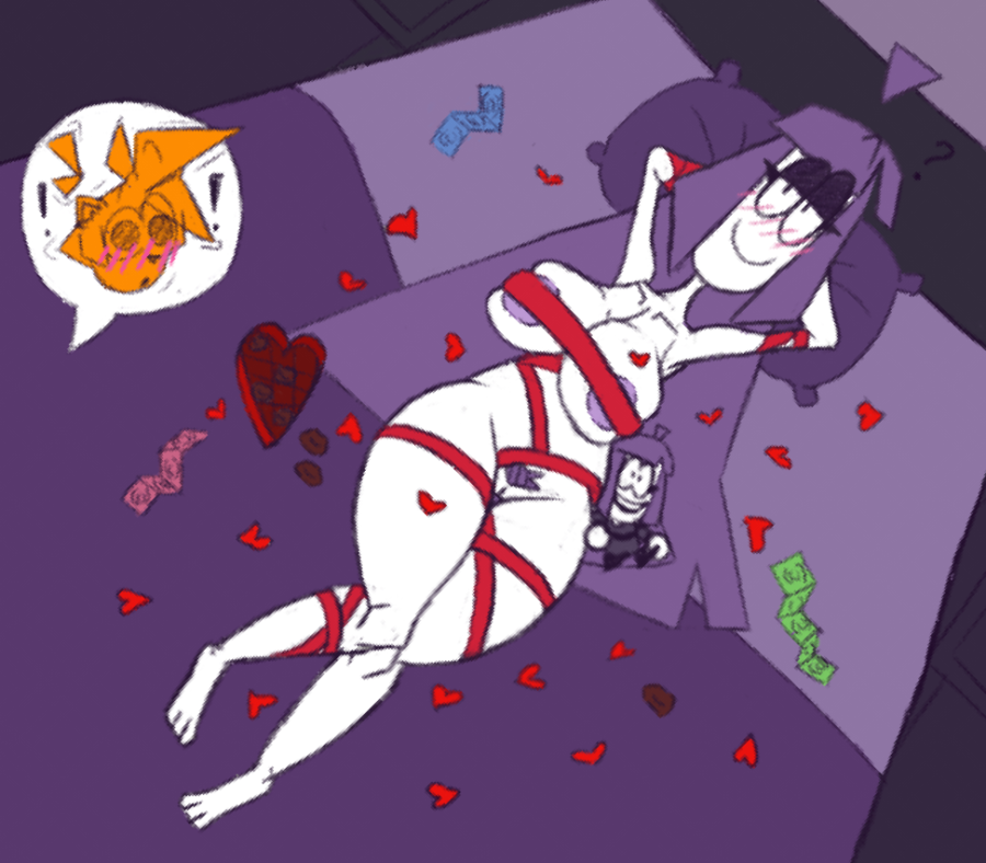 Happy Valentine's Day everyone~ haha I'll have a night of pacion with my wife~ 

drawing fucking late, I did everything I could, don't judge! xdxdxdxd