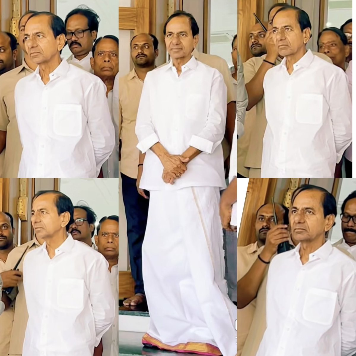 ARPITHABRS's tweet image. Your appearance is your first identity, Simplicity gives more Soberness..🤍

Loved #KCR sir's pleasant look on his Birthday.!♥️
Our Rolemodel In and Out..💗

#HappyBirtdayKCR