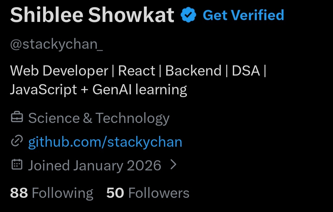 stackychan_'s tweet image. Good morning ☕
50 devs joined the journey.
Let’s keep stacking.