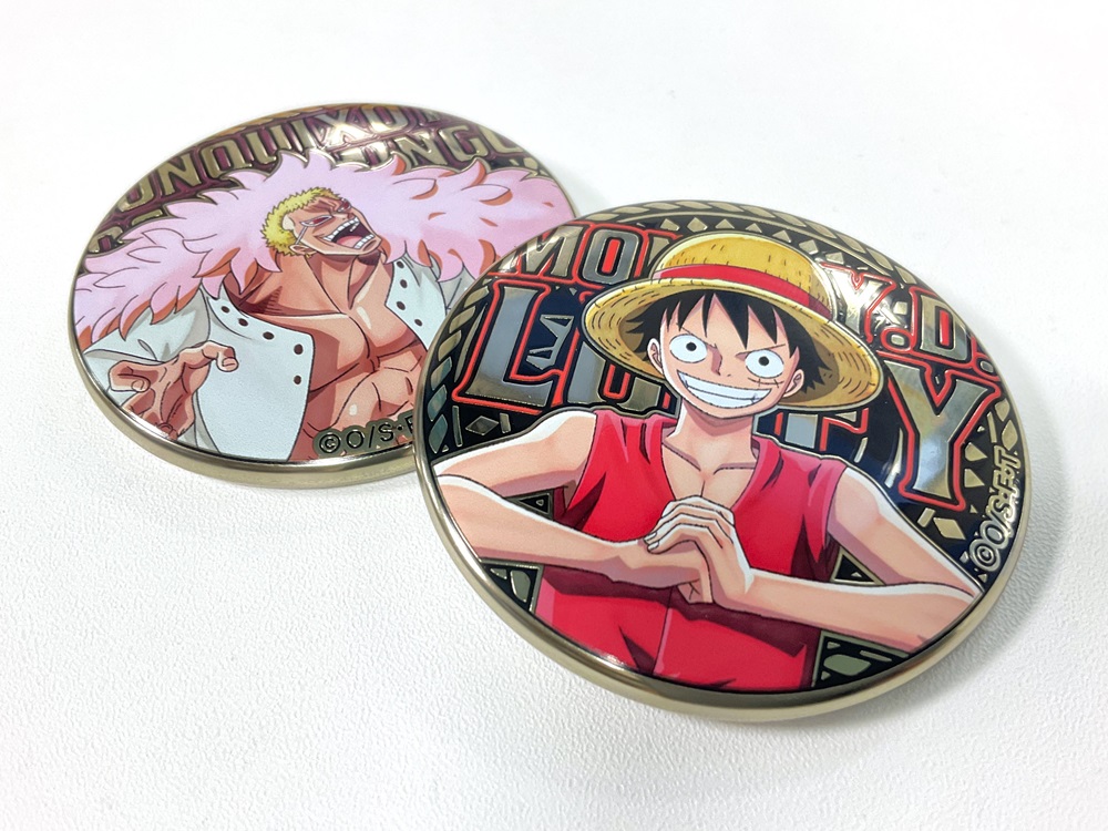 ワンピース 2024ライバルズ メタル缶バッジ 880円(税込) ※こちらは