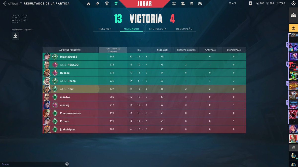que te reconozcan por jugar tantas rankeds 🥹
apesté a mierda esa partida xD, me carrearon mis axilas team <a href="/didakadeus/">Axis DidakaDeuSS</a>