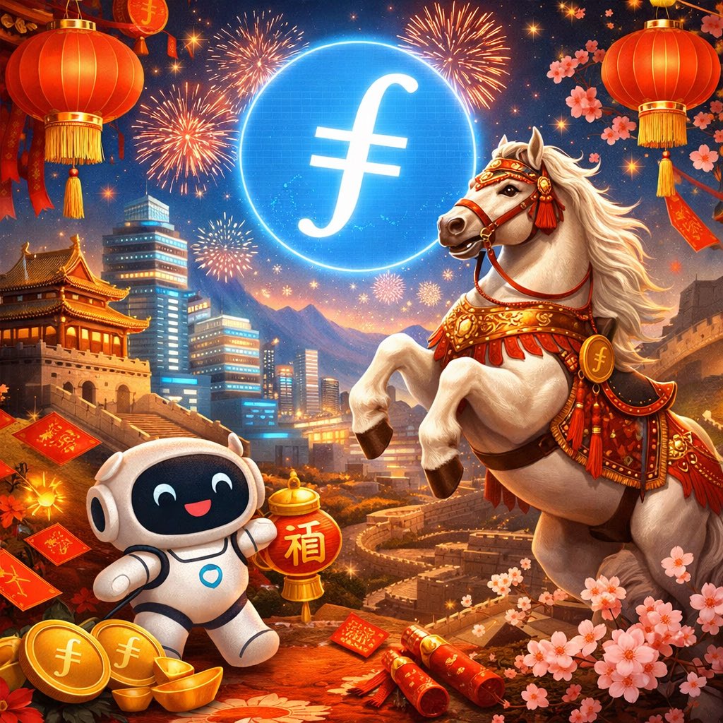 momack28's tweet photo. Happy Lunar New Year @Filecoin! 🧧 

Wishing our community prosperity, resilience, and unstoppable momentum in the Year of the Horse 🐎

May your storage be verifiable,
your retrievals be fast,
and your onchain deals abundant. 🌏

新春快乐！🧧
祝大家在马年奔腾向前，事业兴旺，万事顺遂。

愿存储可验证，
检索更高效，
链上交易蒸蒸日上。💙