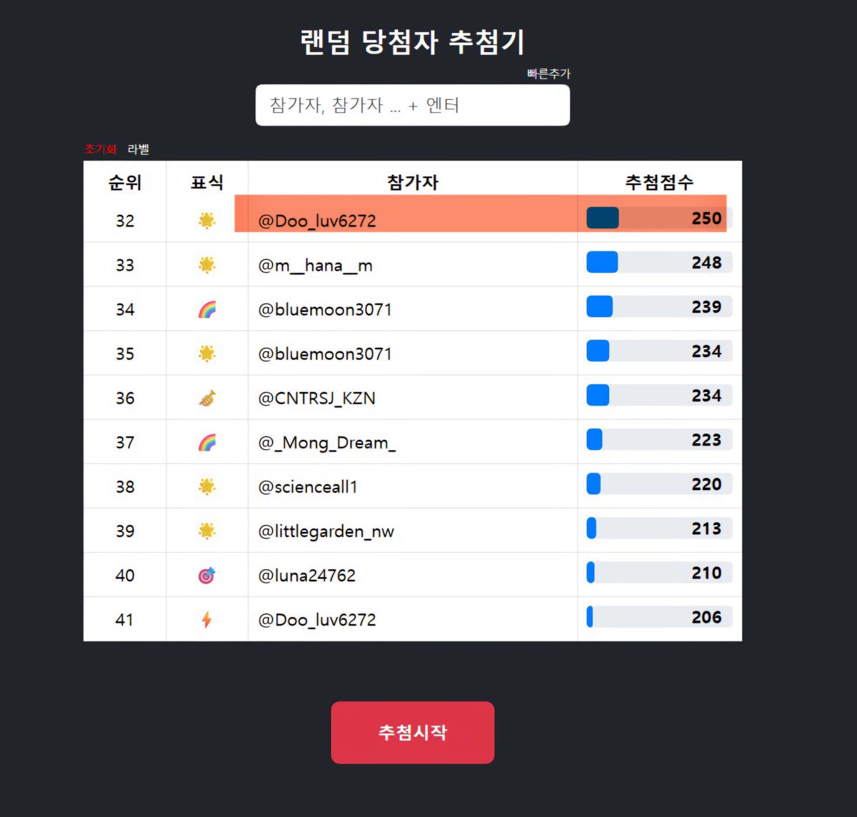 🎼PIL_CORD🧡

♫•*¨*조성필 배우님 데뷔 3주년 카페 이벤트•.¸¸♪✧

📌 해시태그 이벤트 당첨자 안내 

<a href="/Doo_luv6272/">웅냥냥(몇일동안만 이 계정.. 아마두..)</a> 님 축하드립니다!
이 계정으로 디엠 부탁드립니다🥰

#Pil_code_Re_cord
#필을_사랑한_순간들로_3년간_집을_짓고
#Jsp_says_I_do