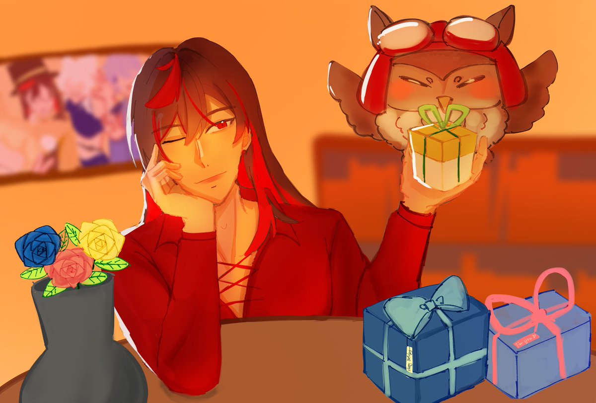 今天是我們李賴虎的最氣質的女V的生日
在世界的另一邊，祝你生日快樂
#你看他鄲森