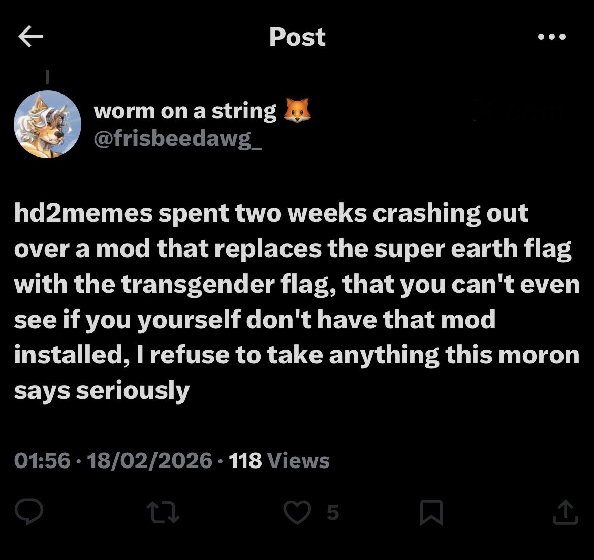 Helldivers 2 Memes (Playing WF) tweet media