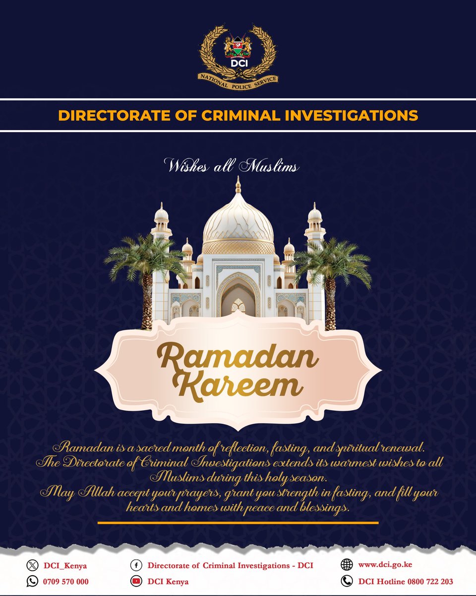 Ramadan Kareem to all Muslim faithfuls