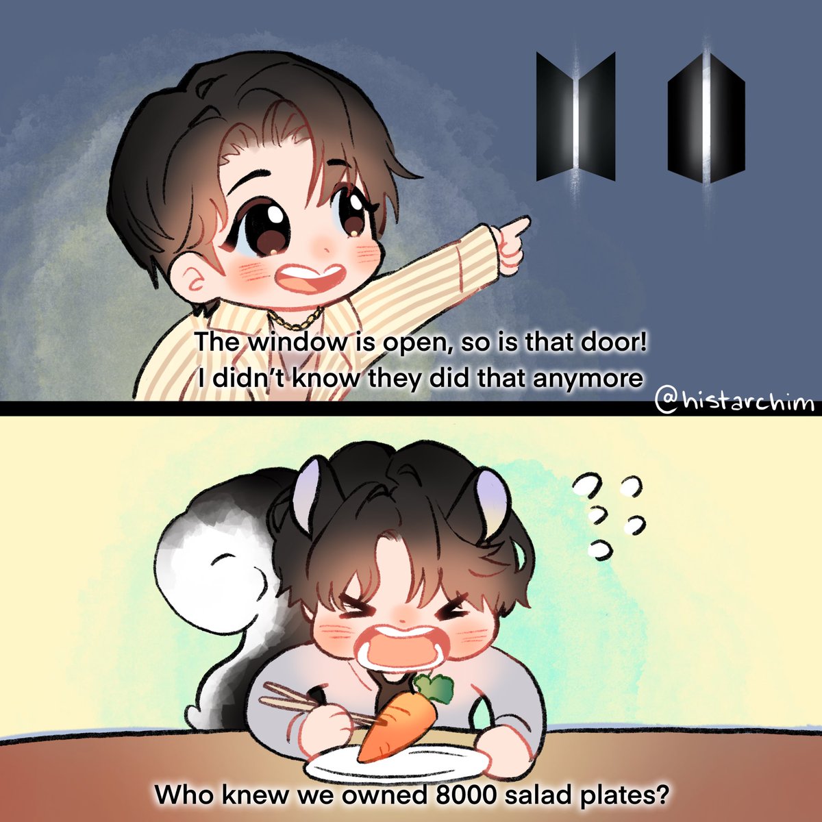 histarchim's tweet photo. Hobi’s First Time in Forever 💜

#HAPPYBIRTHDAYJHOPE #HOBIDAY
#HAPPYJHOPEDAY @BTS_twt https://t.co/VovaT7mhvJ