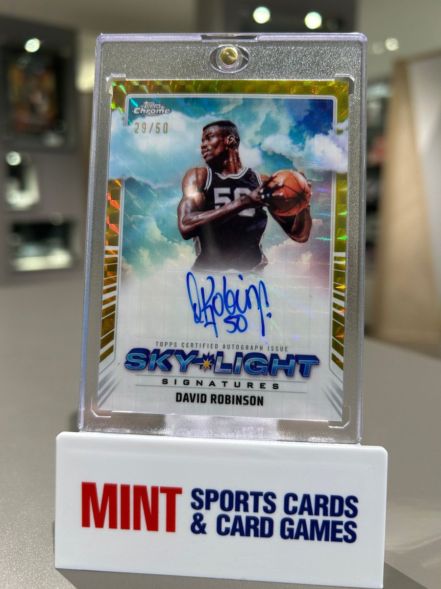 お客様の店内開封にて 2024-25 TOPPS CHROME BASKETBALL🏀より David