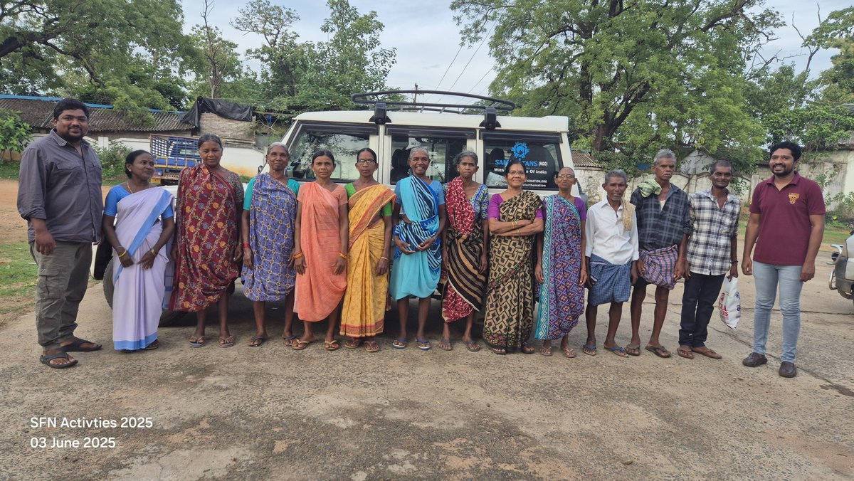 samaritans_ftn's tweet photo. Under #ProjectVaidya, Samaritans – For the Nation NGO supported transport for 57 tribal patients from chinturu ITDA Division to Rajahmundry for cataract &amp; eye surgeries. all surgeries were successful and patients have recovered well—restoring vision, dignity, and hope. https://t.co/hTgURKZ0Ol