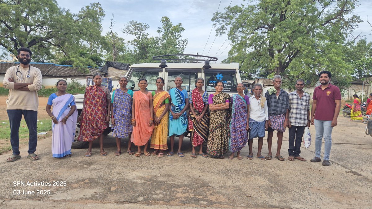 samaritans_ftn's tweet photo. Under #ProjectVaidya, Samaritans – For the Nation NGO supported transport for 57 tribal patients from chinturu ITDA Division to Rajahmundry for cataract &amp; eye surgeries. all surgeries were successful and patients have recovered well—restoring vision, dignity, and hope. https://t.co/hTgURKZ0Ol
