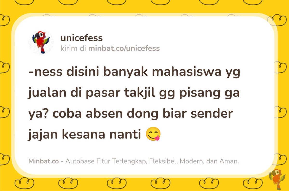 UNNES MENFESS🍌 tweet media