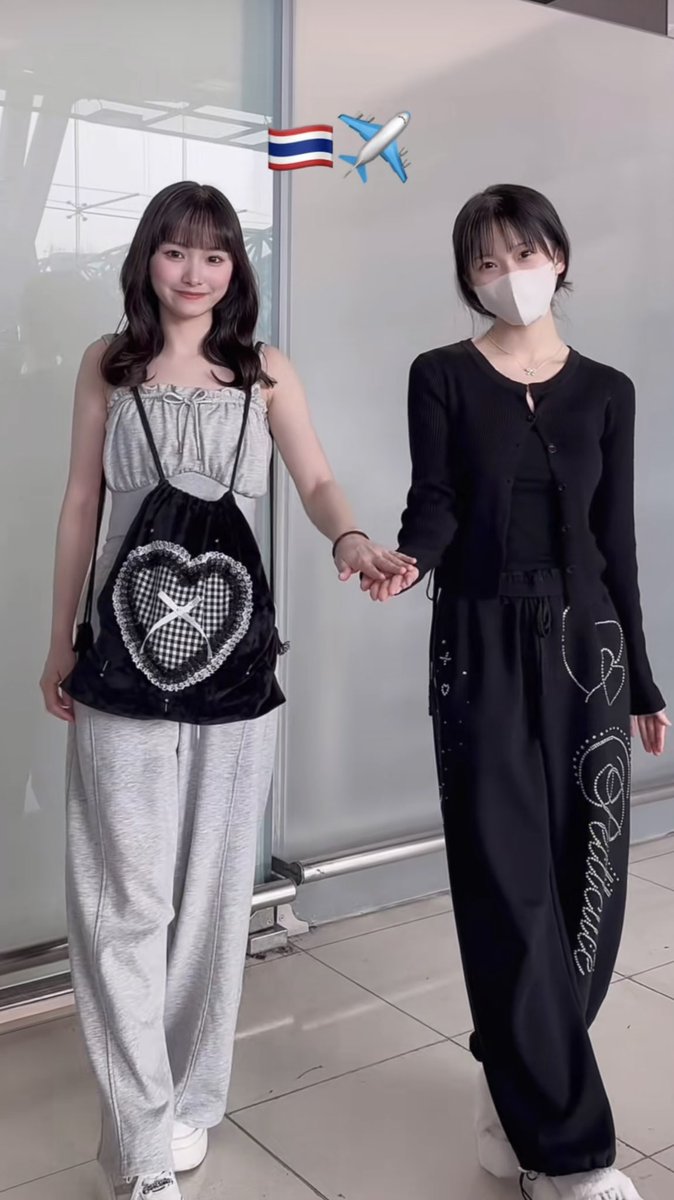 ≒JOY 天野香乃愛ちゃん着用♡ PELLICULE stone-deco sweat pants