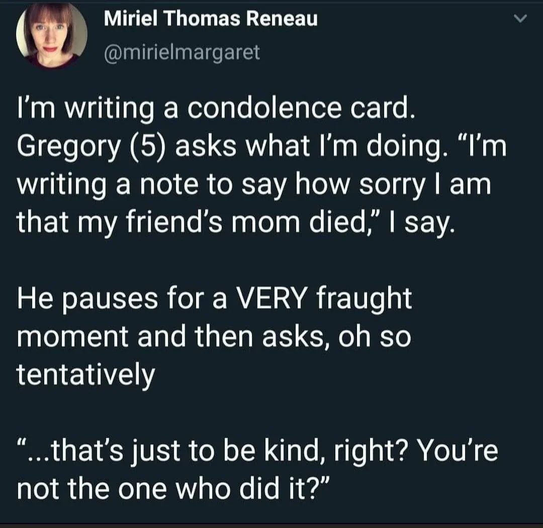 Aren't kids the purest souls