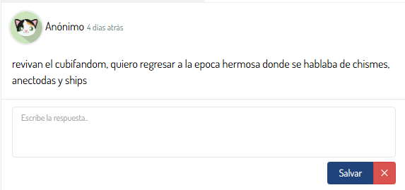 yo no estoy pero si vi gente q nunca vi en mi vida en el fandom