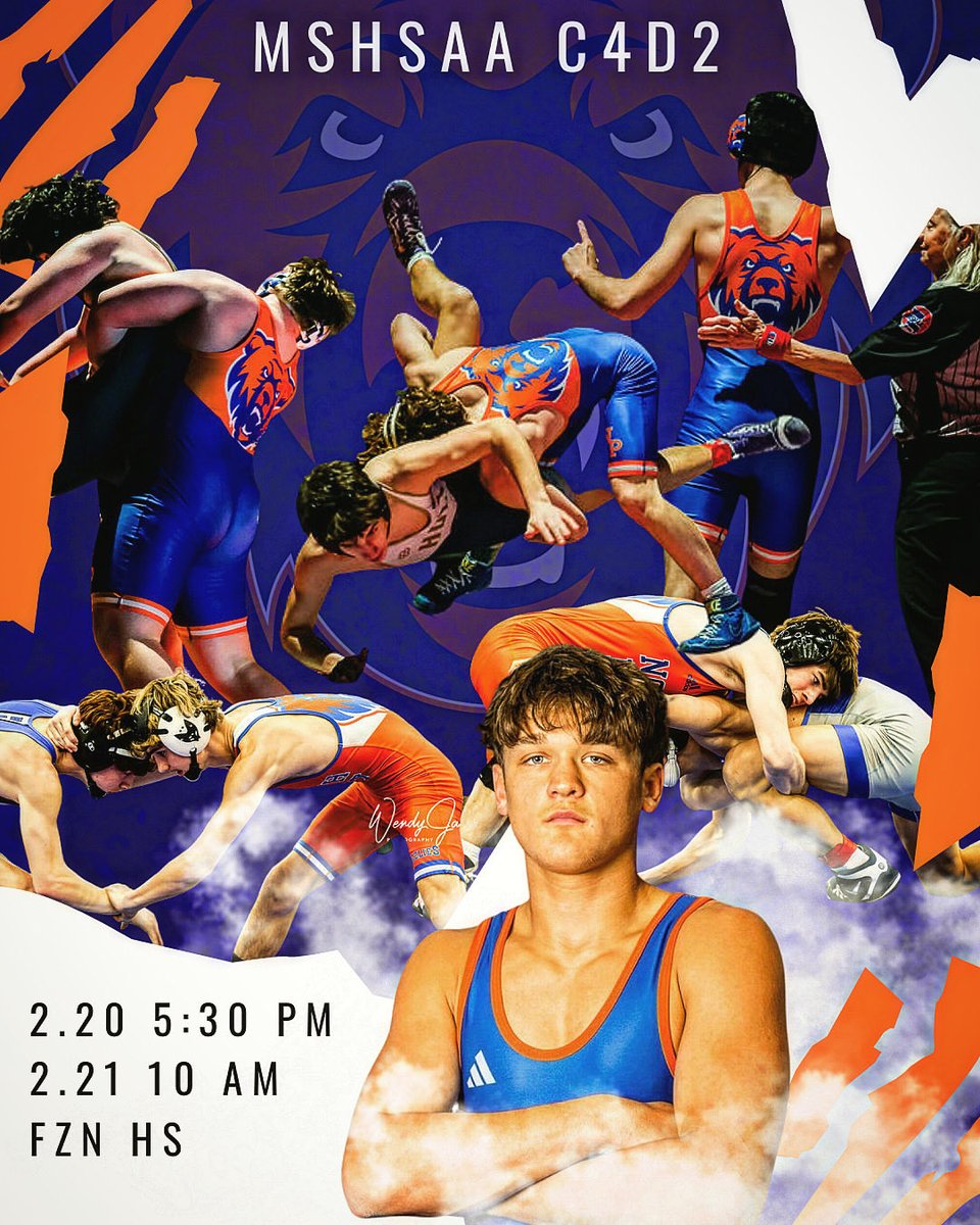 NPGrizzlyWREST's tweet photo. Go Time.

MSHSAA Class 4 District 2
Friday 2.20 -Saturday 2.21

📸: @wendyjacobs 

#RelentlessPursuit #WeAre #Wrestling #Code10 https://t.co/T0Bk2XEfZy