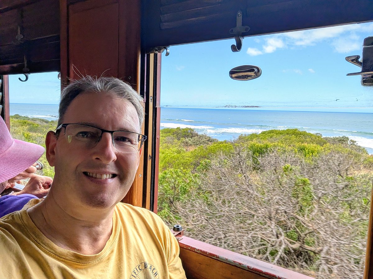 peterdav2000's tweet photo. Goolwa to Victor Harbor Steamranger Cockle Train. Australia's first public railway, originally a horse drawn train.
#goolwa #victorharbor #thecockletrain #southaustralia #roadtrip https://t.co/0r3GcTOL4R
