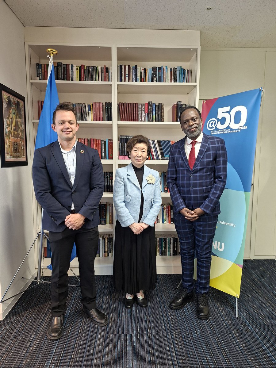 tmarwala's tweet image. A special courtesy call from Prof. Akiko Yamanaka, Special Advisor to the President of the Economic Research Institute for ASEAN and East Asia (ERIA) and a leading voice on diplomacy, peacebuilding, and human security. #UNU #ERIA #HumanSecurity #Peacebuilding