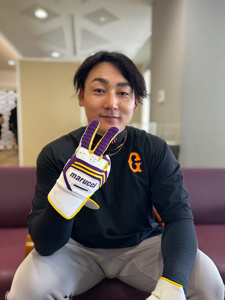 マルチ＆ヴィクタス契約選手 巨人・丸佳浩選手が宮崎キャンプに🔥 着用