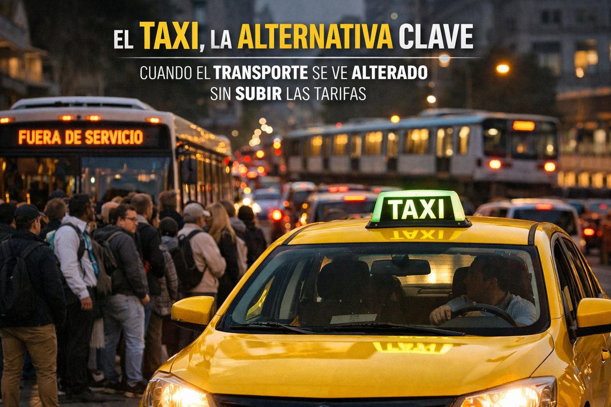 El #Taxi gana #Protagonismo como #Alternativa clave cuando el #Sistema de #Transporte se #Altera sin #Subir las #Tarifas como si hacen otros #Medios de #Movilidad share.google/08JK6gQqXjrPhJ…
<a href="/Lanubirt/">PiPi lanubirt 👠 5.0</a> 
<a href="/Mariluzfri/">Mariluz</a> <a href="/taxiyellowblack/">Edgar Taxi #MejorenTaxi</a>  
<a href="/La_SER/">Cadena SER</a> <a href="/OndaCero_es/">Onda Cero</a> share.google/08JK6gQqXjrPhJ…