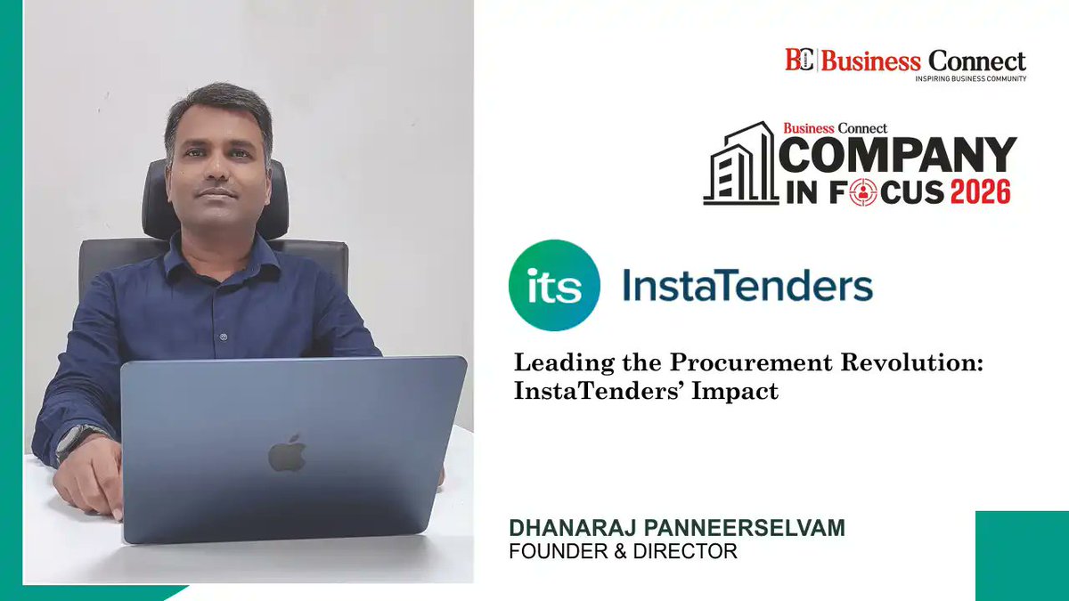 Discover how <a href="/InstaTenders/">InstaTenders</a>  is transforming procurement with innovative solutions, boosting efficiency, transparency, and digital adoption across industries.  

Read More:
businessconnectindia.in/instatenders-p…  

#instatenders #procurementrevolution #digitalprocurement #techsolutions