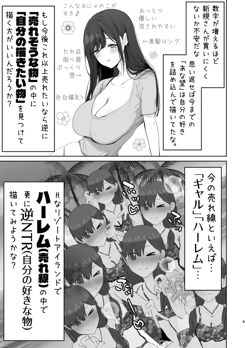 エッセイ部分のサンプルです♪ 