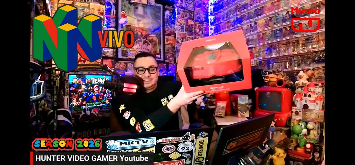 ElHunterVG's tweet photo. https://t.co/hXyxBHXzXg
EN VIVO 🔴. IT'S HERE! NOS LLEGA EL VIRTUAL BOY en Adiciones a la Colección! #nintendoswitch2 #virtualboy #vr32 #Nvivo
El Hunter ✌️🐸🍒🍄🌶🎁🚨⏰️🍌 https://t.co/L4CcH7ZaXH